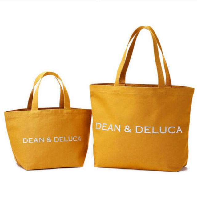 DEAN & DELUCA(ディーンアンドデルーカ)の＜完売＞DEAN & DELUCA チャリティートート キャラメルイエローS レディースのバッグ(トートバッグ)の商品写真