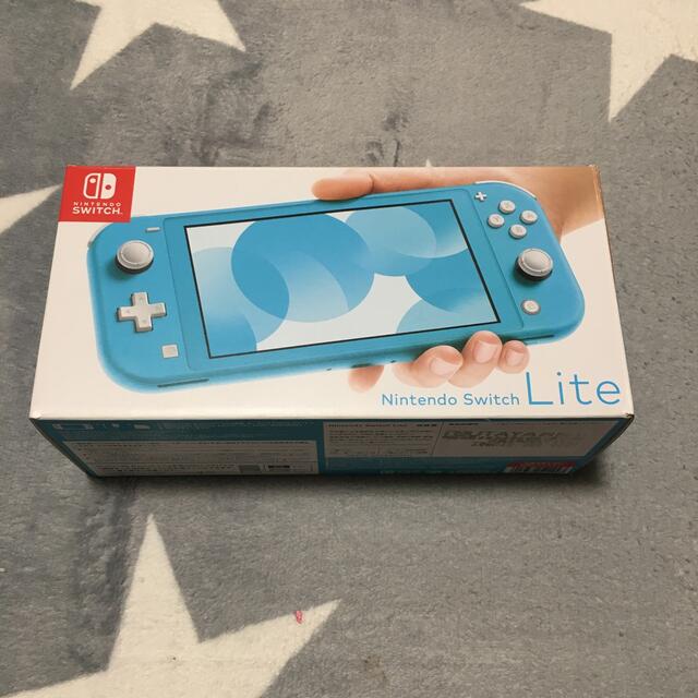 Nintendo Switch(ニンテンドースイッチ)のswitch LITE ターコイズ エンタメ/ホビーのゲームソフト/ゲーム機本体(携帯用ゲーム機本体)の商品写真