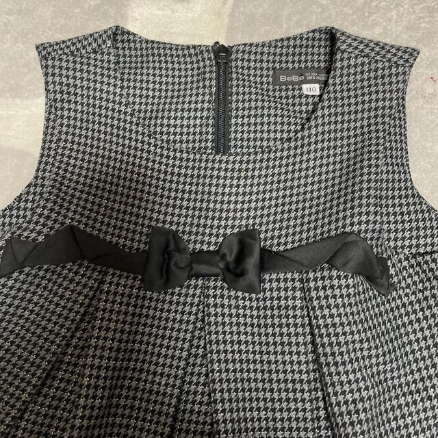 BeBe(ベベ)のBeBeワンピース　女の子110センチ キッズ/ベビー/マタニティのキッズ服女の子用(90cm~)(ワンピース)の商品写真