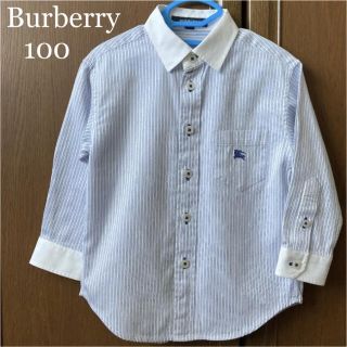 バーバリー(BURBERRY)のバーバリー　長袖　ストライプ　シャツ　ブラウス　フォーマル　セリーヌ　グッチ(ブラウス)