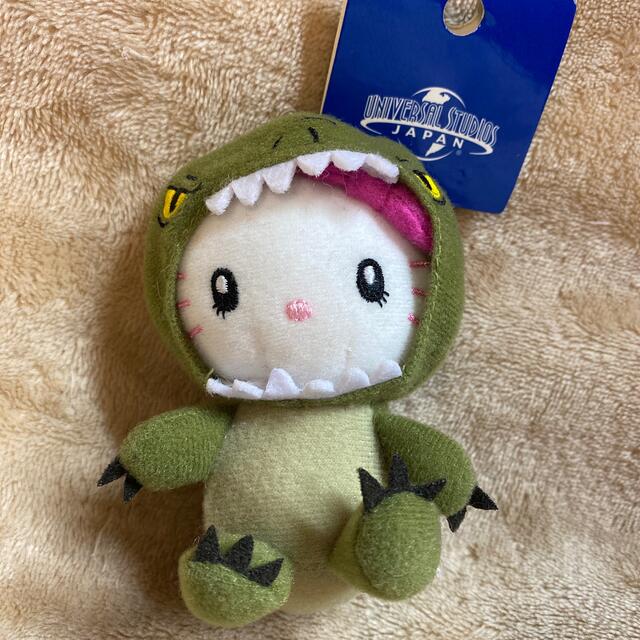 USJ(ユニバーサルスタジオジャパン)のジュラシックパーク　キティーちゃん　 エンタメ/ホビーのおもちゃ/ぬいぐるみ(キャラクターグッズ)の商品写真