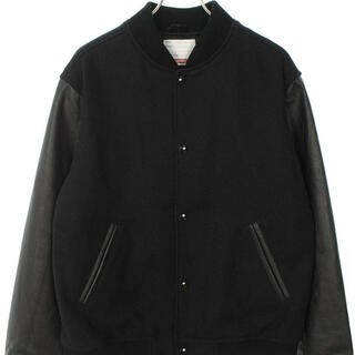 シュプリーム(Supreme)のSupreme Motion Logo Varsity Jacket Black(スタジャン)