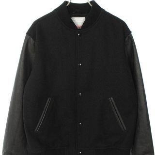 シュプリーム(Supreme)のSupreme Motion Logo Varsity Jacket Black(スタジャン)