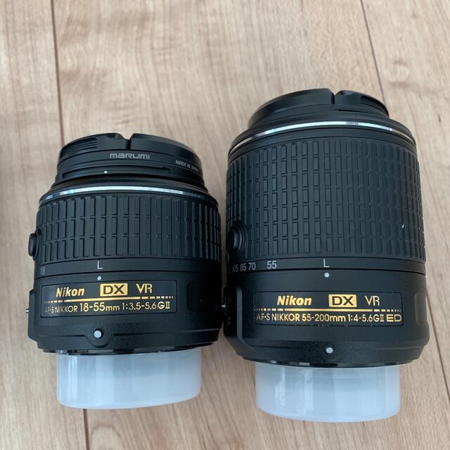 Nikon D5300 ダブルズーム　単焦点レンズ　セット