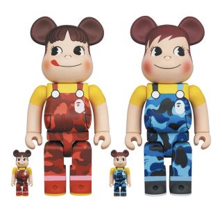 アベイシングエイプ(A BATHING APE)のBE＠RBRICK BAPE ペコちゃん & ポコちゃん 100% & 400%(その他)