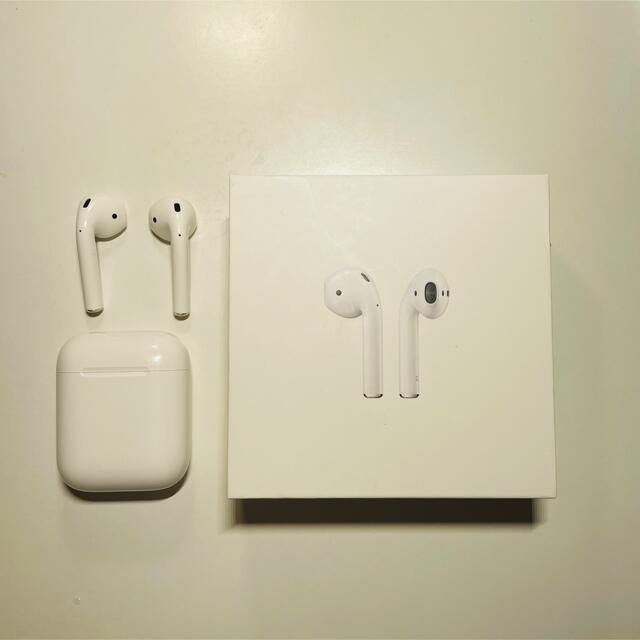 APPLE Airpods 第2世代 本体と左右のイヤホンのセット