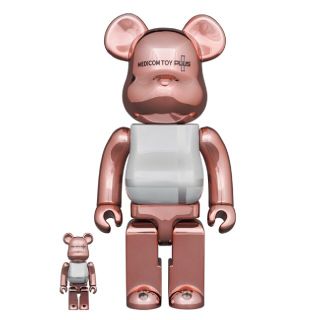 メディコムトイ(MEDICOM TOY)のBE@RBRICK MEDICOM TOY PLUS PINK GOLD(その他)