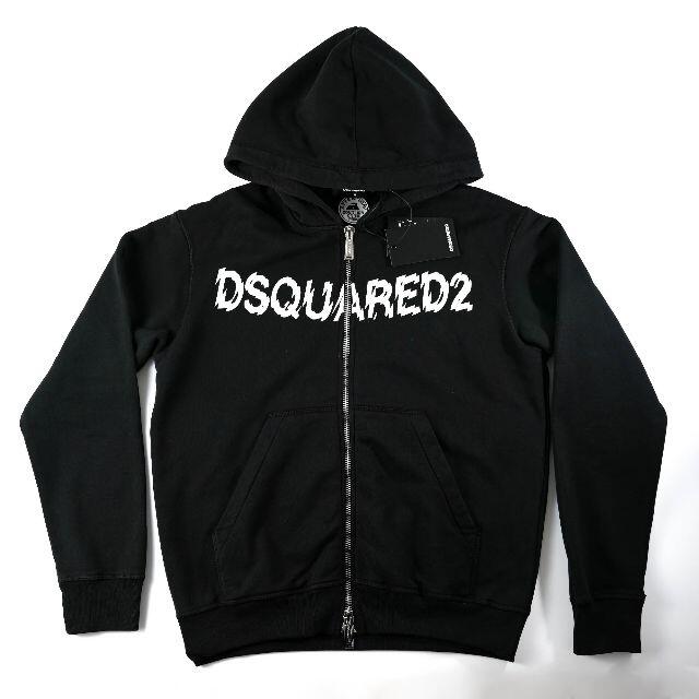 新品 Dsquared2 ロゴ ZIP パーカー