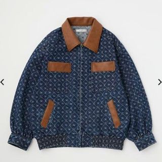 moussy - moussy モノグラムデニムジャケットの通販 by あずさ's ...