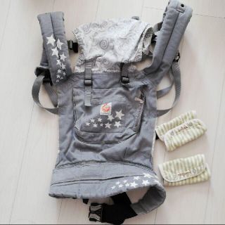 エルゴベビー(Ergobaby)のエルゴベビー　ベビーキャリア　抱っこ紐　抱っこひも　ギャラクシーグレー(抱っこひも/おんぶひも)