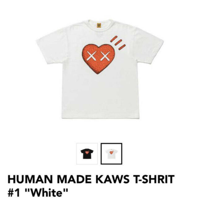 Humanmade kaws 半袖