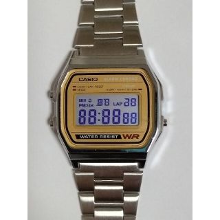 カシオ(CASIO)の【ラベンダーカラー】チープカシオ腕時計 A158WEA-9JF(腕時計)