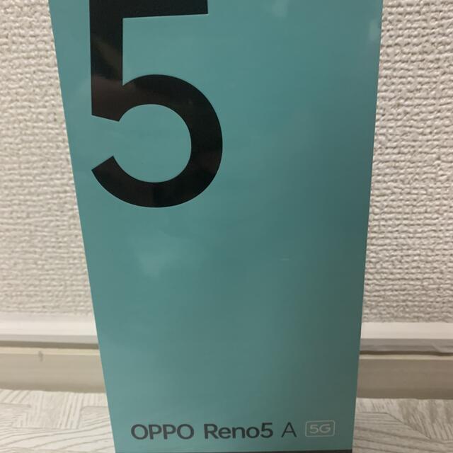 OPPO Reno5 A 新品未開封 SIMロック解除済 アイスブルー