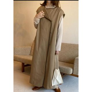 トゥデイフル(TODAYFUL)のpiping trench vest(ベスト/ジレ)