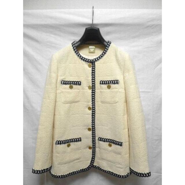 chain tweed ジャケット（ノーカラージャケット）｜MUSE de