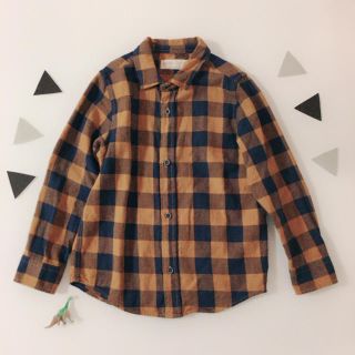 ザラキッズ(ZARA KIDS)のZARA BOYS チェックネルシャツ サイズ6 116㎝(ブラウス)