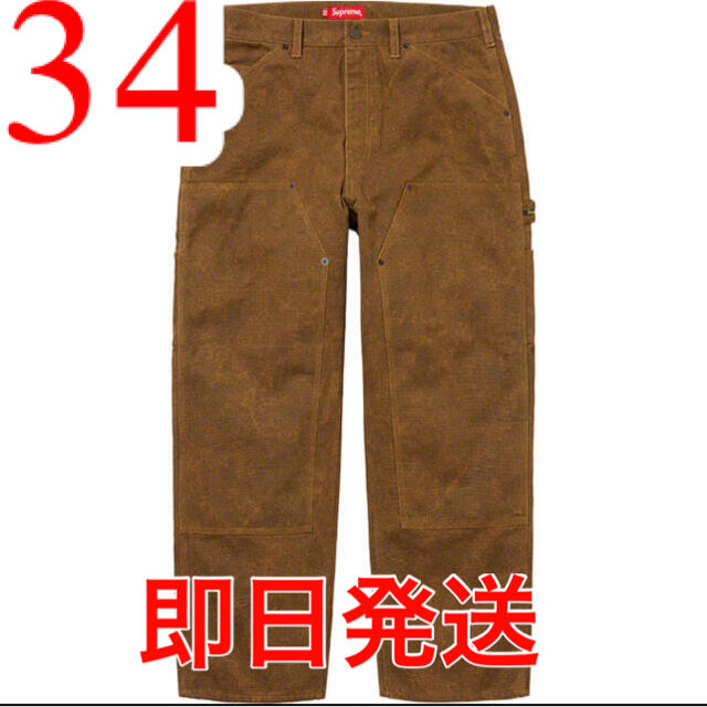 Supreme Double Knee Painter Pant Tan 34-