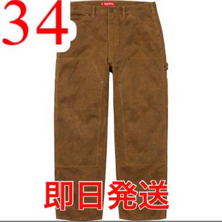 シュプリーム(Supreme)のSupreme Double Knee Painter Pant Tan 34(ペインターパンツ)