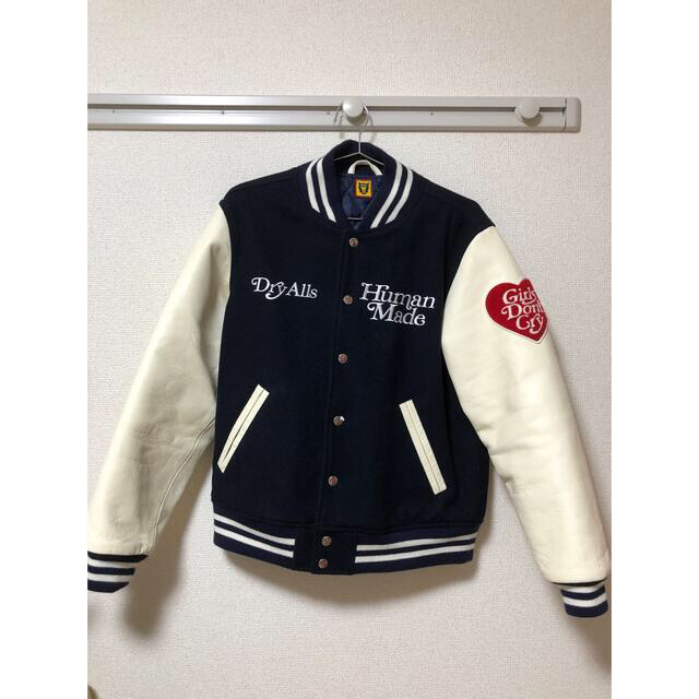 Supreme(シュプリーム)のHUMAN MADE Girls Don’t Cry Varsity Jacke メンズのジャケット/アウター(スタジャン)の商品写真