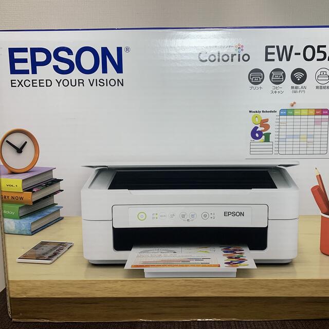 EPSON(エプソン)の【新品未開封　送料無料】エプソン プリンター EW-052A スマホ/家電/カメラのPC/タブレット(PC周辺機器)の商品写真