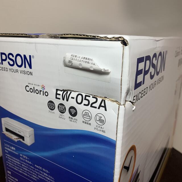 EPSON(エプソン)の【新品未開封　送料無料】エプソン プリンター EW-052A スマホ/家電/カメラのPC/タブレット(PC周辺機器)の商品写真