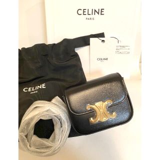【CELINE】ミニ トリオンフ カーフスキン ミニバック セリーヌ