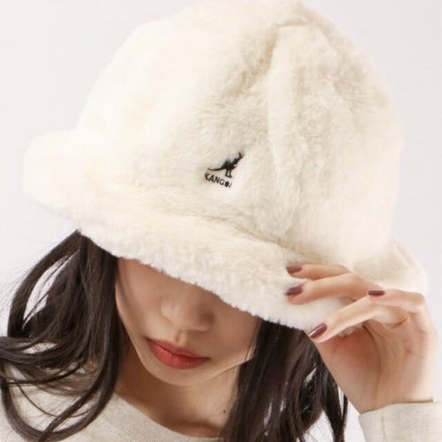 新品 KANGOL カンゴール★Faux Fur Casualメトロハット L