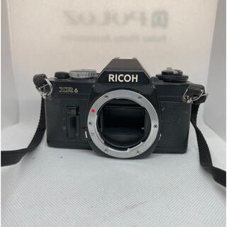 リコー(RICOH)のRICOH XR-6 レザーケース付き(フィルムカメラ)