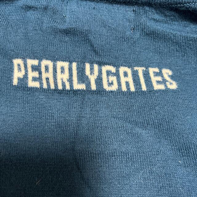 PEARLY GATES(パーリーゲイツ)のPEARLYGATESレディース今期薄手ニット♡ スポーツ/アウトドアのゴルフ(ウエア)の商品写真