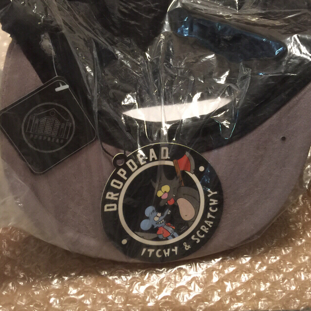 DROP DEAD × Itchy And Scratchy ☻コラボ CAP