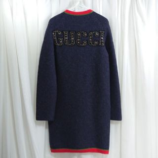 グッチ ニューヨークヤンキース★パッチ カーディガン★ニット コート★新品同様★ グッチ ニューヨークヤンキース★パッチ カーディガン★ニット コート★新品同様★