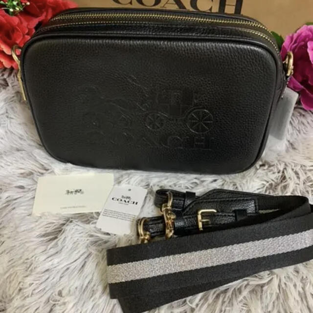 大人気♡coach ショルダーバッグ　ジェス　クロスボディ　ブラック