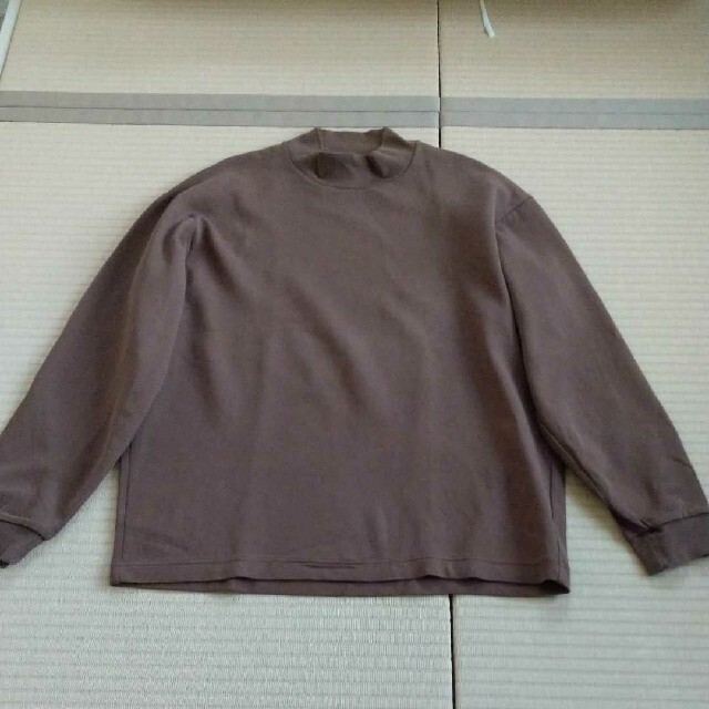 UNIQLO(ユニクロ)のユニクロ　モックネック　プルオーバー メンズのトップス(Tシャツ/カットソー(七分/長袖))の商品写真
