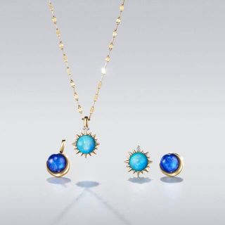 STAR JEWELRY - スタージュエリーweb限定・ダブルプラネット ピアス