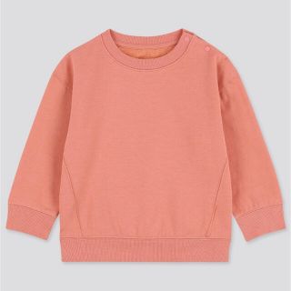 ユニクロ(UNIQLO)の最終お値下げ★UNIQLO  裏起毛スウェットシャツ＊キッズ(Tシャツ/カットソー)