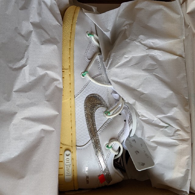 NIKE(ナイキ)のOFF-WHITE  NIKE DUNK LOW 50 メンズの靴/シューズ(スニーカー)の商品写真