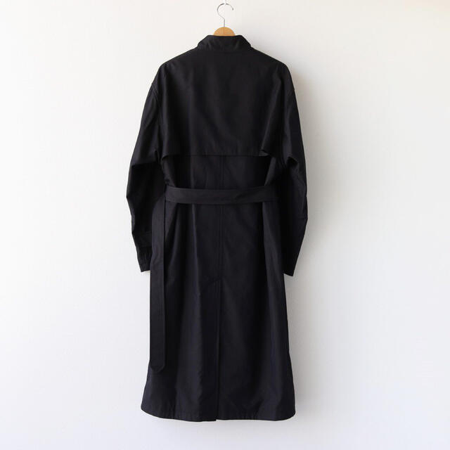 COMOLI(コモリ)の20AW / WASHED FINX CUPRO TWILL LONG COAT メンズのジャケット/アウター(トレンチコート)の商品写真