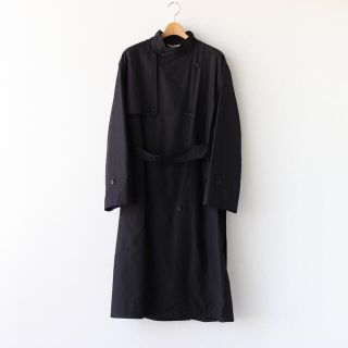 コモリ(COMOLI)の20AW / WASHED FINX CUPRO TWILL LONG COAT(トレンチコート)