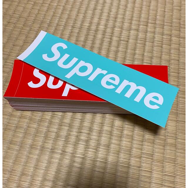 Supreme Tiffany Box Logo Sticker 計100枚 | フリマアプリ ラクマ