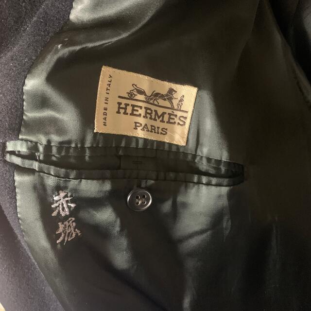 Hermes ステンカラーコート