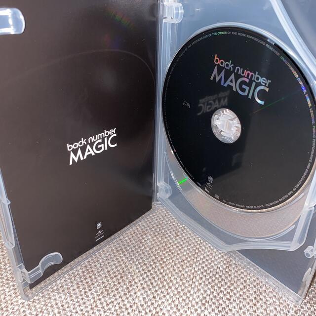 BACK NUMBER(バックナンバー)の☆初回限定盤A☆ MAGIC／back number エンタメ/ホビーのCD(ポップス/ロック(邦楽))の商品写真