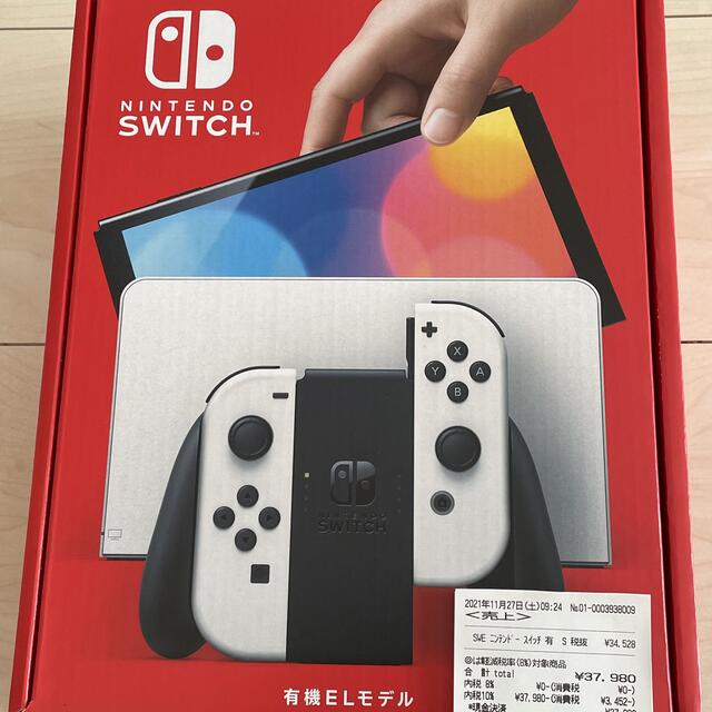 低価格のテレビゲーム家庭用ゲーム機本体 任天堂 スイッチ 有機ELモデル ホワイト 本体
