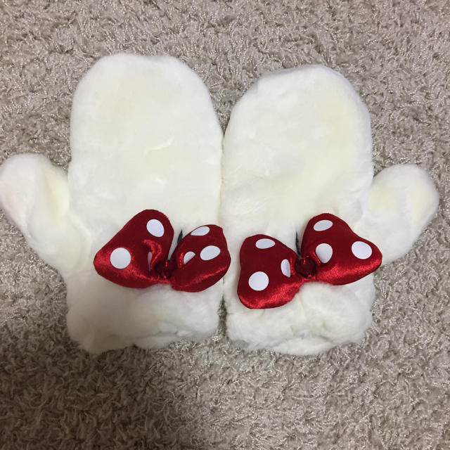 Disney - ミニーちゃんミトンの通販 by りぃ☆shop|ディズニー Disney - ミニーちゃんミトンの通販 by りぃ☆shop|ディズニー