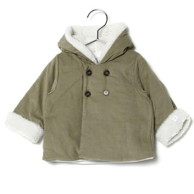 PETIT BATEAU(プチバトー)の新品プチバトー コーデュロイ小人コート 6M67cm 複数購入お値引きします キッズ/ベビー/マタニティのベビー服(~85cm)(ジャケット/コート)の商品写真