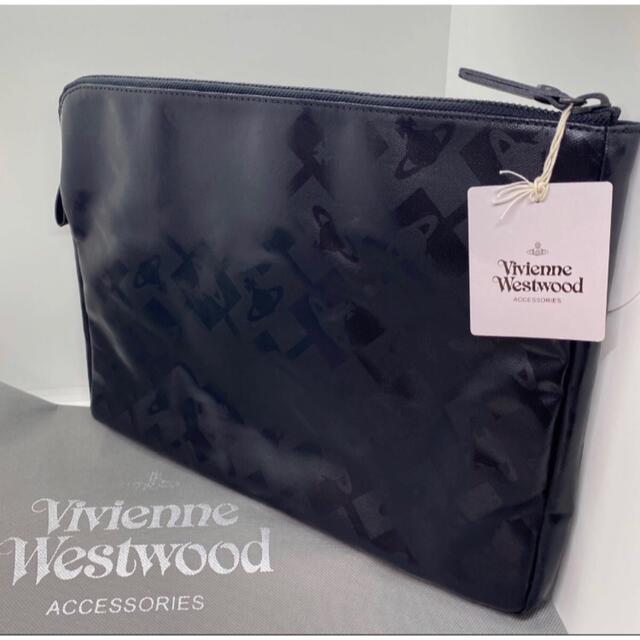 未使用！Vivienne Westwood クラッチバッグ BLK A4ファイル