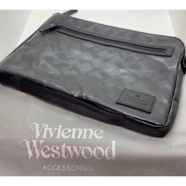 未使用！Vivienne Westwood クラッチバッグ BLK A4ファイル