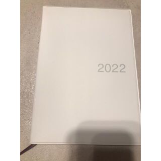 ムジルシリョウヒン(MUJI (無印良品))の無印良品　スケジュール帳　2022 B6(カレンダー/スケジュール)