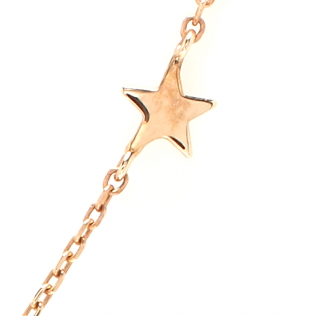 STAR JEWELRY(スタージュエリー)のスタージュエリー ネックレス K10 三日月 星モチーフ レディース レディースのアクセサリー(ネックレス)の商品写真