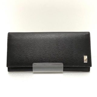 ダンヒル(Dunhill)のダンヒル 長財布美品  - FP1010E 黒 レザー(財布)