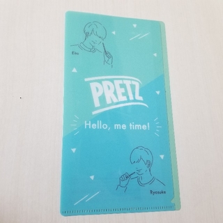 新品【PRETZ】マルチケース/クリアファイル(クリアファイル)